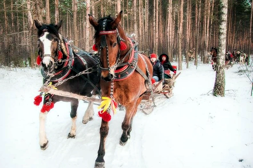 Kulig zimowy